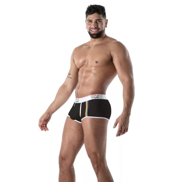 Schwarze Trunk Pride Joyful-Boxershorts von TOF Paris – Ansicht 5