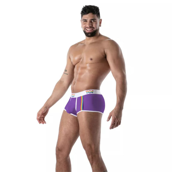 Lila Trunk Pride Joyful-Boxershorts von TOF Paris – Ansicht 5