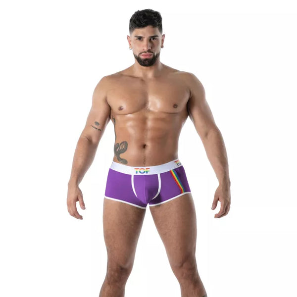Lila Trunk Pride Joyful-Boxershorts von TOF Paris