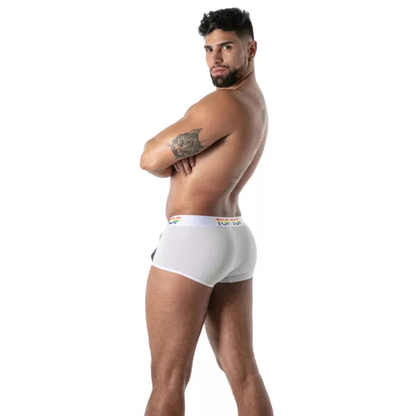 Weiße Trunk Pride Joyful-Boxershorts von TOF Paris – Ansicht 2