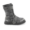 VALOR-220 Plateau Stiefel Grau Matt von DemoniaCult – Ansicht 5
