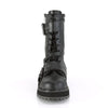 VALOR-220 Plateau Stiefel schwarz matt Schnürung Schnallen | DemoniaCult SALE