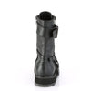 VALOR-220 Plateau Stiefel schwarz matt Schnürung Schnallen | DemoniaCult SALE