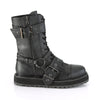 VALOR-220 Plateau Stiefel schwarz matt Schnürung Schnallen | DemoniaCult SALE