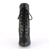 VANITY-1020 Stiefeletten Matt Schwarz | Pleaser