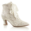 VICTORIAN-30 Plateau Stiefeletten Champagner | Fabulicious