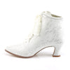 VICTORIAN-30 Stiefeletten Ivory | Fabulicious
