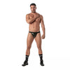 Jockstrap Herren schwarz - elastisch, schnappbar & glänzend | TOF Paris