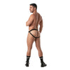 Jockstrap Herren Rot - Stretchiger Komfort mit Druckknopfverschluss | TOF Paris