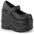WAVE-32 Plateau Schuh schwarz matt | DemoniaCult