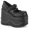 WAVE-48 Plateau Schuh schwarz matt | DemoniaCult