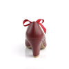 WIGGLE-32 Pumps Burgunder Rot | Pin Up Couture SALE