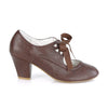 WIGGLE-32 Pumps Dunkelbraun | Pin Up Couture SALE