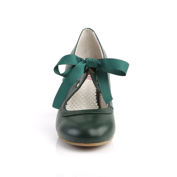 WIGGLE-32 Pumps Grün | Pin Up Couture
