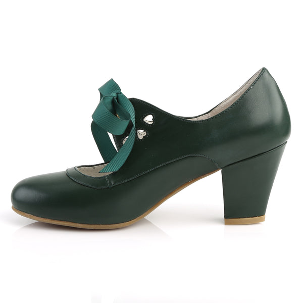 WIGGLE-32 Pumps Grün | Pin Up Couture