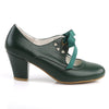WIGGLE-32 Pumps Grün | Pin Up Couture