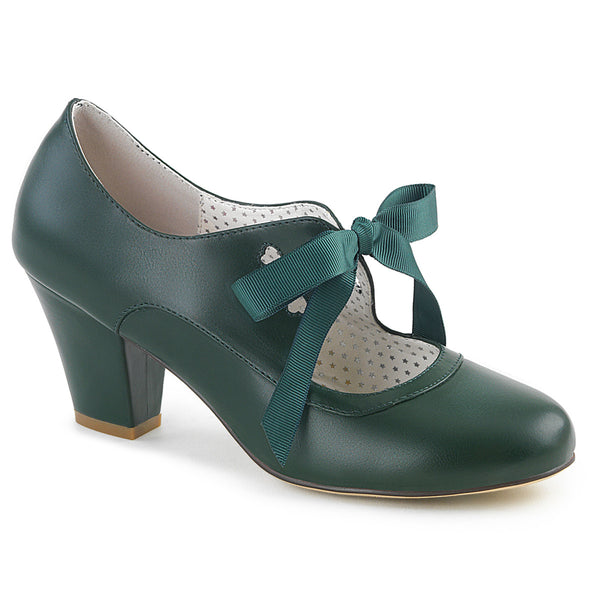 WIGGLE-32 Pumps Grün | Pin Up Couture