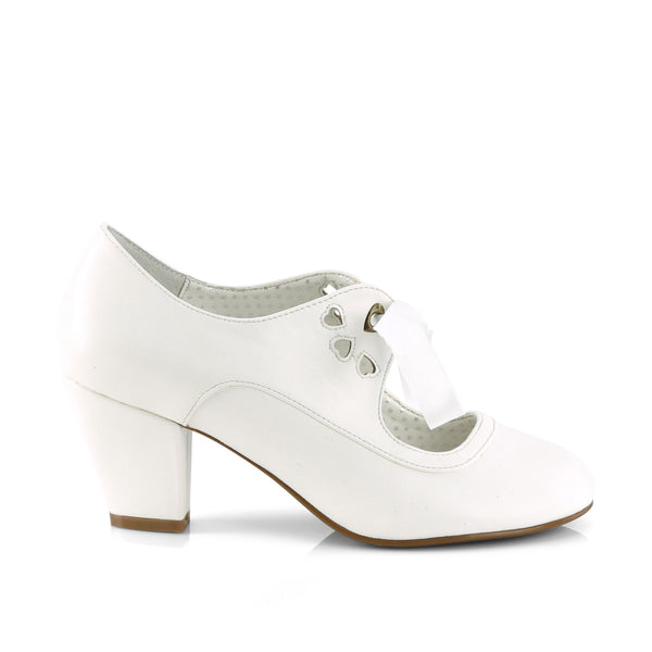 WIGGLE-32 Pumps - Weiß | Pin Up Couture