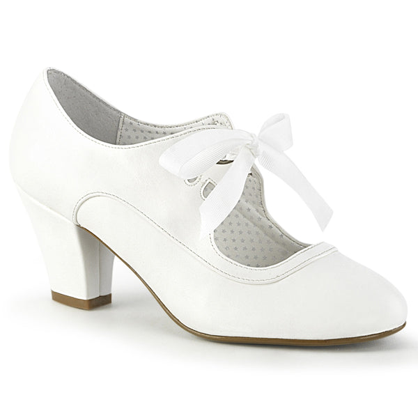 WIGGLE-32 Pumps - Weiß | Pin Up Couture