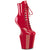 WORSHIP-1020 Plateau Stiefeletten Ponyheel Rot | Pleaser