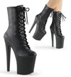 XTREME-1020 Plateau Stiefeletten Schwarz Matt | Pleaser