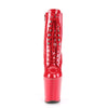 XTREME-1020 Plateau Stiefeletten Rot Lack von Pleaser – Ansicht 2
