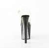 XTREME-808SPRS Plateau Sandaletten Schwarz mit Nieten | Pleaser