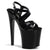 XTREME-872 Plateau Sandaletten in Schwarz | Pleaser